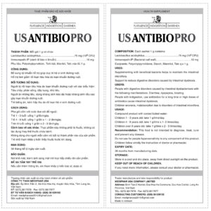 USANTIBIO PRO – Bổ sung lợi khuẩn, hỗ trợ hệ tiêu hóa khỏe mạnh