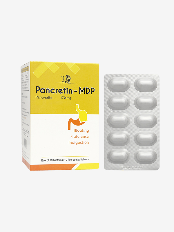 Pancretin MDP: Kích thích tiêu hóa, chống đầy hơi