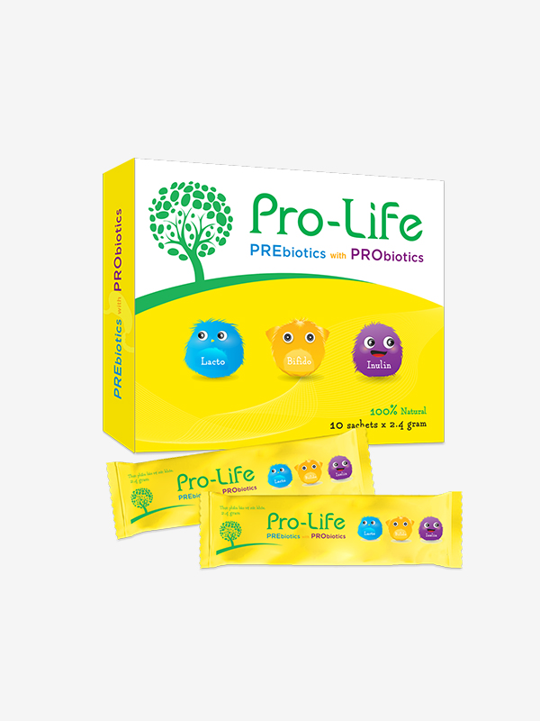 Pro-Life: Cân bằng hệ vi sinh đường ruột, kích thích trẻ ăn ngon