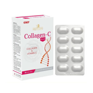 Collagen C Plus (viên) - Hỗ trợ làm giảm nếp nhăn, vết thâm nám, tàn nhang trên da
