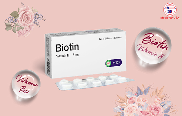 Vitamin B5 và Biotin (Vitamin B7)