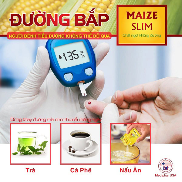 đường bắp maize slim