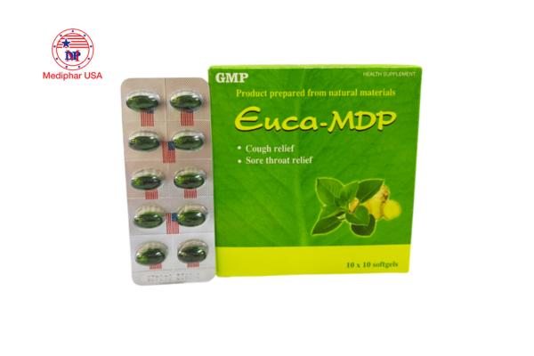 Dùng Euca MDP trong công thức cắt liều thuốc giảm đau họng hiệu quả