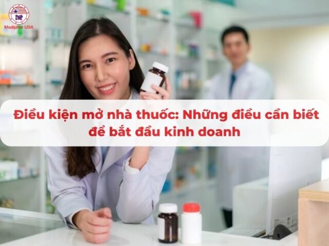 điều kiện mở nhà thuốc