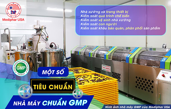 Điểm qua một số tiêu chuẩn nhà máy chuẩn GMP