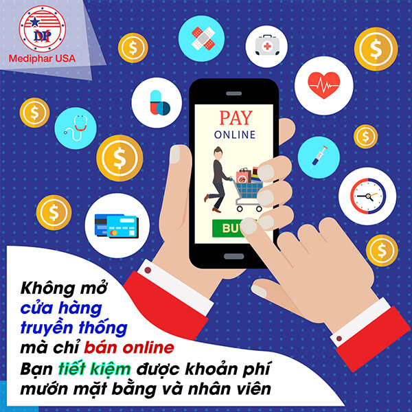 Kinh doanh dược phẩm online