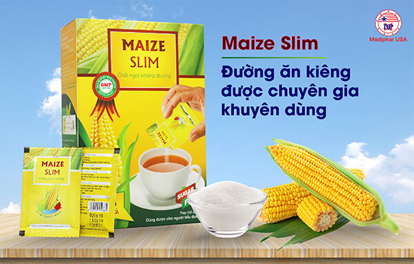 Đường bắp Maize Slim của Mediphar USA là loại đường kiêng hiện được người tiêu dùng đánh giá cao