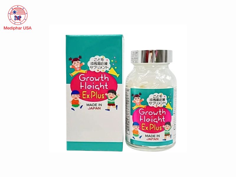 10+ thuốc tăng chiều cao tốt đang có mặt trên thị trường hiện nay Viên uống Growth Height Ex Plus hỗ trợ tăng chiều cao có nguồn gốc từ Nhật Bản.
