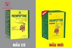 mempeptine cũ và mới