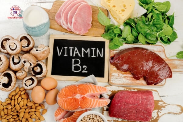 vitamin b2 b7 có trong thực phẩm nào