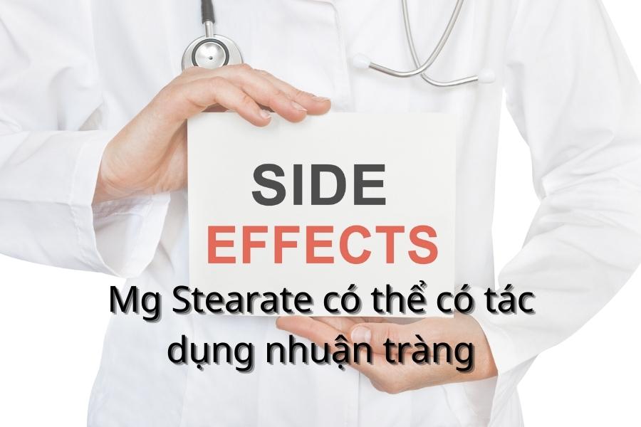 tác dụng phụ của mg stearate