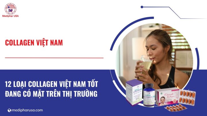 12 loại collagen Việt Nam tốt đang có mặt trên thị trường collagen việt nam