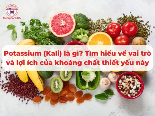 Potassium (Kali) là gì? Tìm hiểu về vai trò và lợi ích của khoáng chất thiết yếu này Potassium (Kali) là gì? Tìm hiểu về vai trò và lợi ích của khoáng chất thiết yếu này