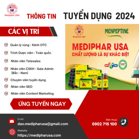 THÔNG TIN TUYỂN DỤNG NĂM 2024