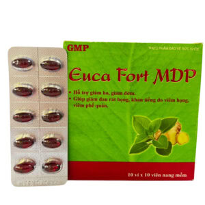 EUCA FORT MDP: Hỗ trợ giảm ho, giảm đờm, giúp giảm đau họng