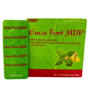 EUCA FORT MDP: Hỗ trợ giảm ho, giảm đờm, giúp giảm đau họng