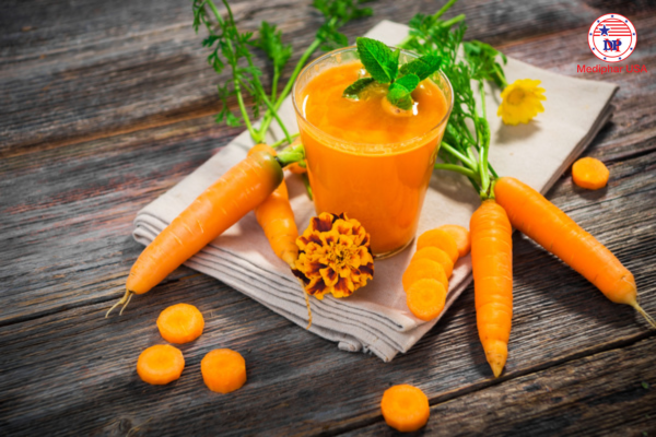 Rối loạn tiêu hoá uống nước ép cà rốt