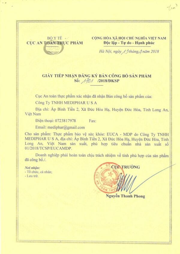 Euca MDP: Giúp làm ấm đường hô hấp, hỗ trợ giảm ngứa rát cổ họng