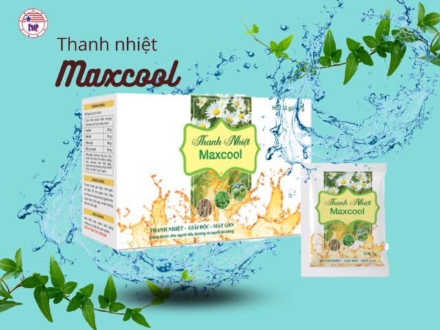 Maxcool chứa các loại thảo dược hỗ trợ trị táo bón 