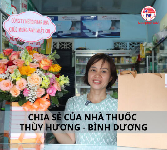 CHIA SẺ CỦA NHÀ THUỐC THÙY HƯƠNG VỀ CÁC SẢN PHẨM CỦA MEDIPHAR USA