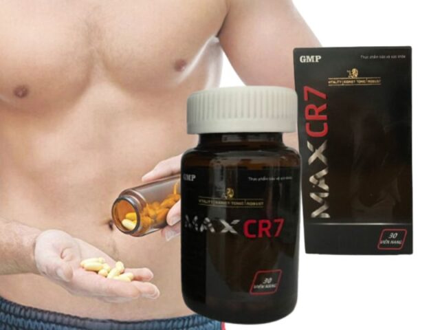 Bổ sung MAX CR7 thực phẩm chức năng để tăng Testosterone