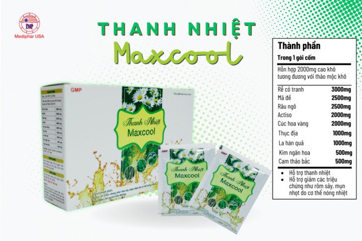 Sản phẩm Thanh nhiệt Maxcool