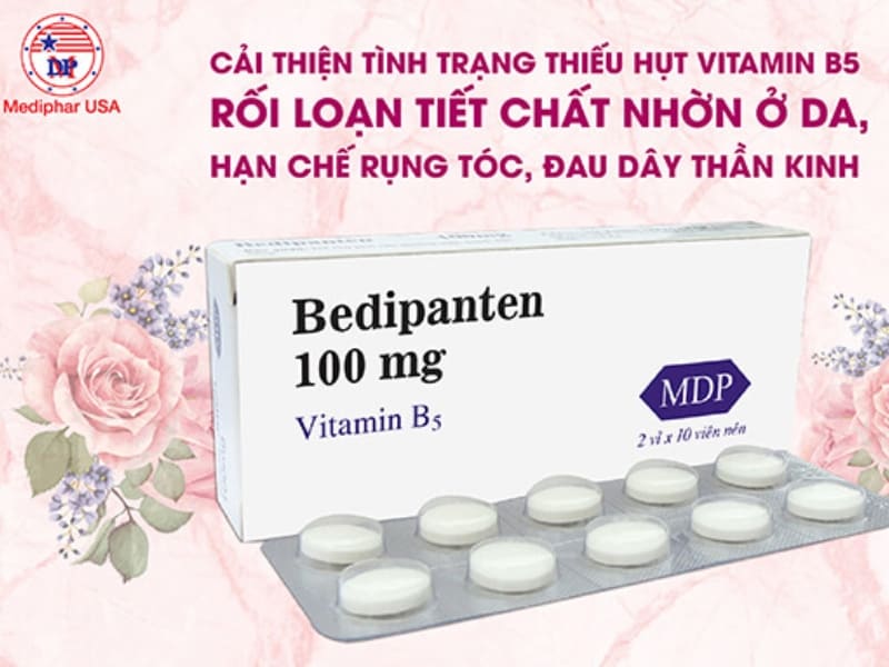 Tìm hiểu tất tần tật về sản phẩm Bedipanten 100mg