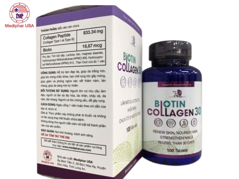 Tìm hiểu tất tần tật về sản phẩm Biotin Collagen 30