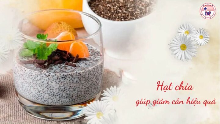 Hạt chia hỗ trợ giảm cân hiệu quả