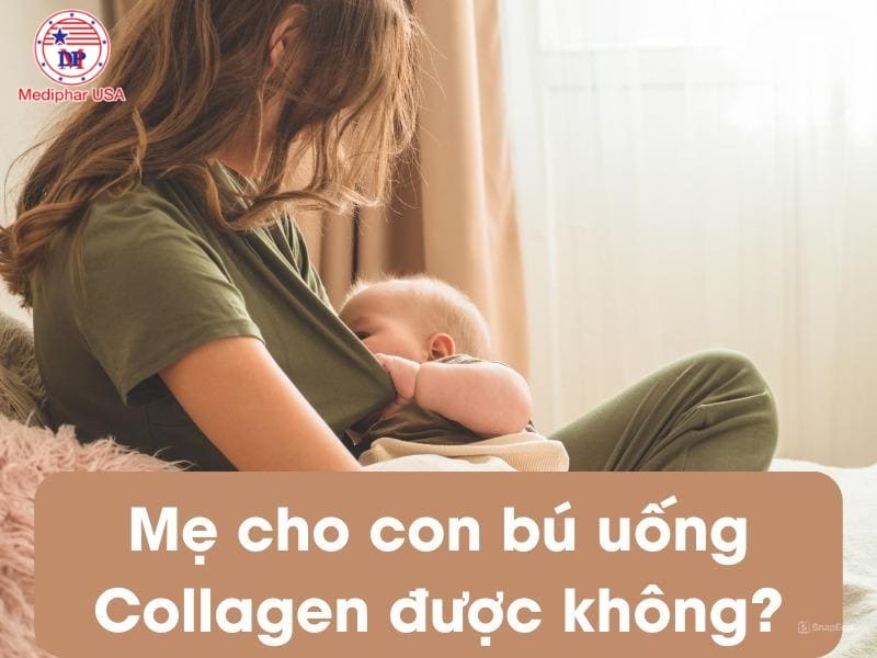 [Góc Giải Đáp] Mẹ đang cho con bú uống collagen được không?