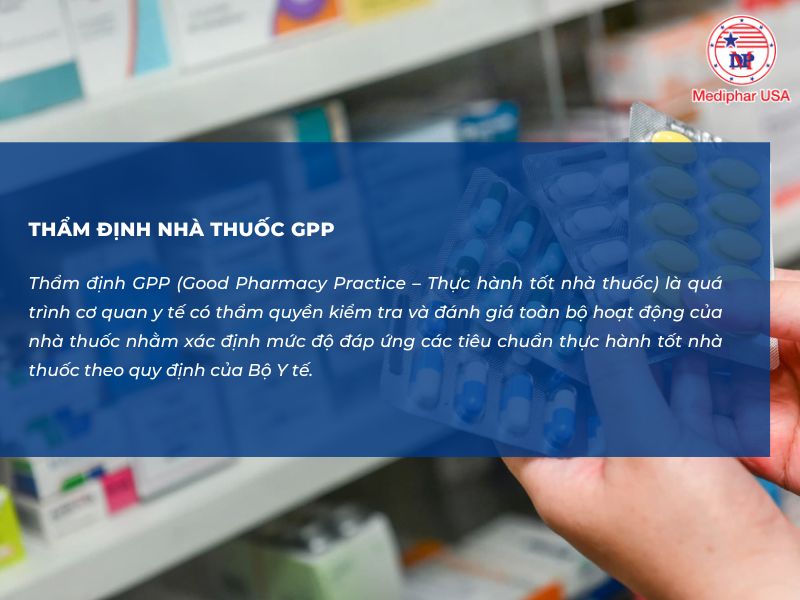 Thẩm định GPP tại nhà thuốc