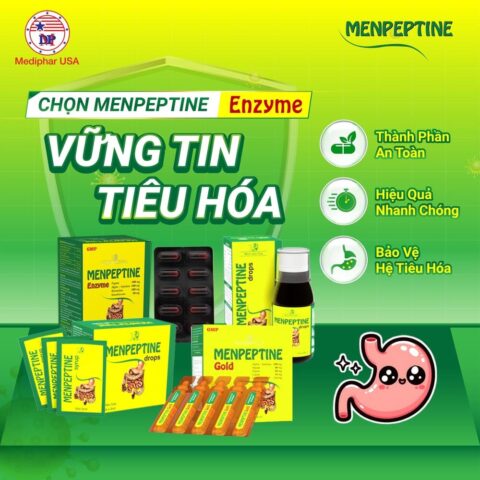 Men tiêu hóa Menpeptine