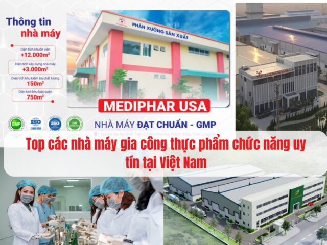 nhà máy gia công thực phẩm chức năng