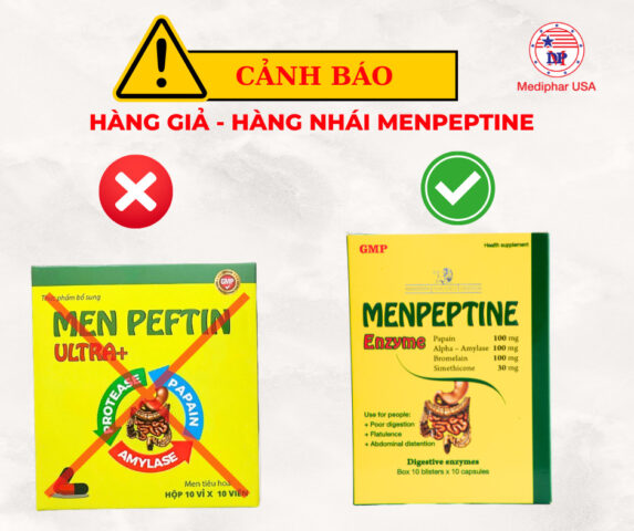 [THÔNG BÁO] KẾT LUẬN GIÁM ĐỊNH VIỆC XÂM PHẠM QUYỀN SỞ HỮU CÔNG NGHIỆP ĐỐI VỚI SẢN PHẨM MENPEPTINE