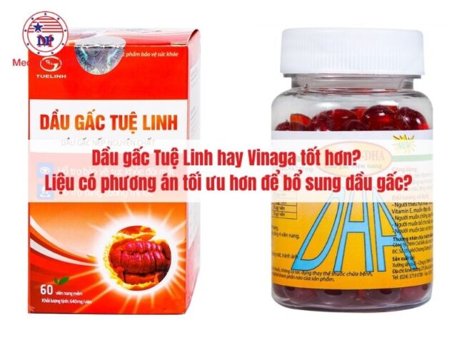 Giải đáp: Dầu gấc Tuệ Linh hay Vinaga tốt hơn?