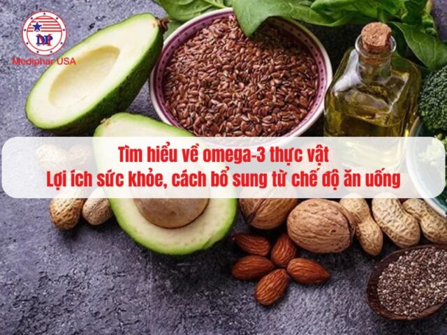 Omega-3 thực vật: Tìm hiểu về lợi ích sức khỏe, cách bổ sung từ chế độ ăn uống