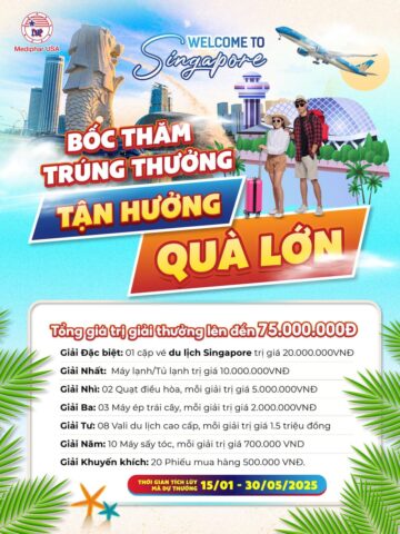 THÔNG BÁO CHƯƠNG TRÌNH “BỐC THĂM TRÚNG THƯỞNG - TẬN HƯỞNG QUÀ LỚN”