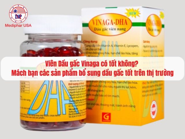 Viên Dầu gấc Vinaga có tốt không?