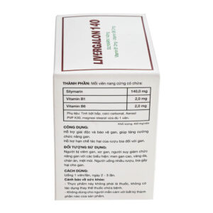 LIVERGALON 140 - Hỗ trợ giải độc gan, bảo vệ gan, tăng cường chức năng gan