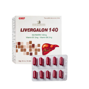 LIVERGALON 140 - Hỗ trợ giải độc gan, bảo vệ gan, tăng cường chức năng gan