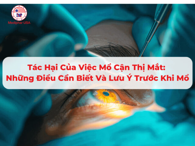 Tác hại của việc mổ cận thị