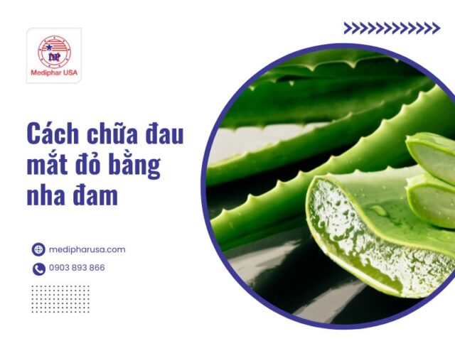 Đau mắt đỏ là gì? Hướng dẫn cách trị, chữa đau mắt đỏ tại nhà Cách chữa đau mắt đỏ bằng nha đam