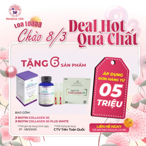 ƯU ĐÃI ĐẶC BIỆT CHÀO MỪNG NGÀY QUỐC TẾ PHỤ NỮ 8/3