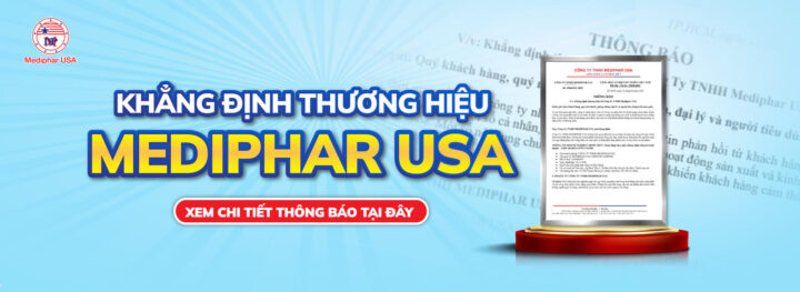 THÔNG BÁO: Khẳng định thương hiệu từ Công Ty TNHH Mediphar USA THÔNG BÁO: Khẳng định thương hiệu từ Công Ty TNHH Mediphar USA