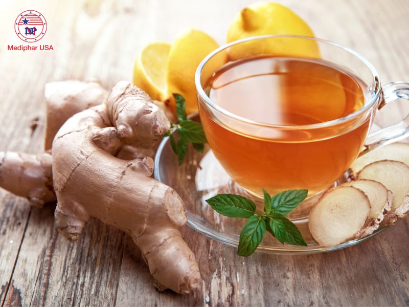 13 cách chữa rối loạn tiêu hóa nhanh nhất tại nhà Dùng gừng chữa rối loạn tiêu hóa nhanh tại nhà giảm buồn nôn khá tốt
