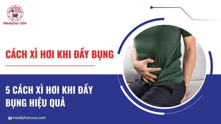 cách xì hơi khi đầy bụng