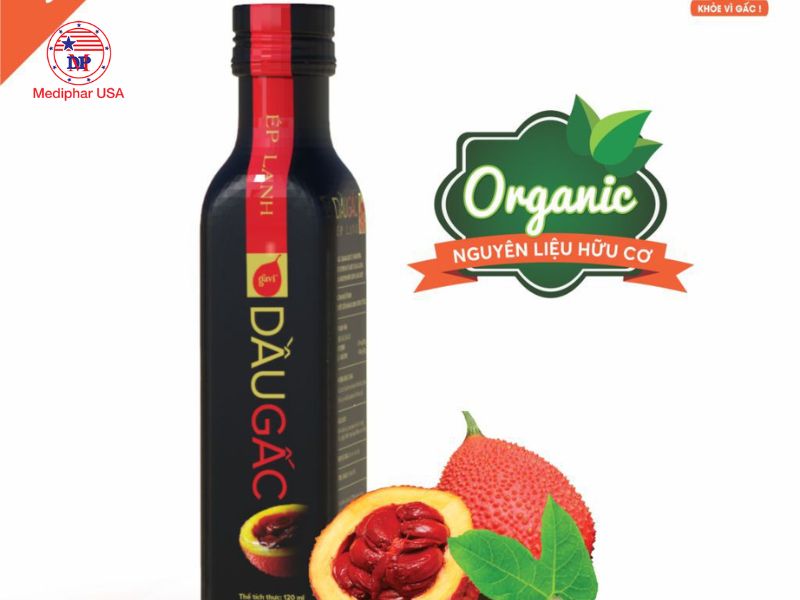 Top 10 dầu gấc cho bé được ưa chuộng nhất hiện nay Dầu gấc Gavi sử dụng công nghệ ép lạnh