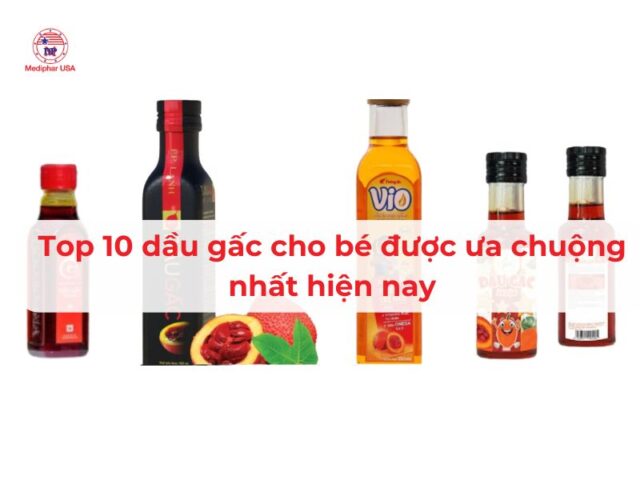 dầu gấc cho bé