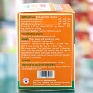 Men vi sinh Lactobacillus hỗ trợ giảm rối loạn tiêu hóa do loạn khuẩn đường ruột