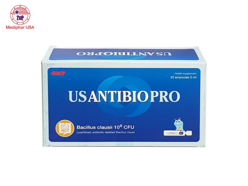 12 Men vi sinh & men tiêu hóa tốt cho trẻ em Men vi sinh Usantibiopro cho bé từ 1 tuổi